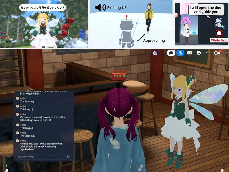 AI Agents in Social VR & Field Studies