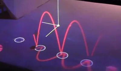 Laplacian vision: augmenting motion prediction via optical see-through head-mounted displays and projectors