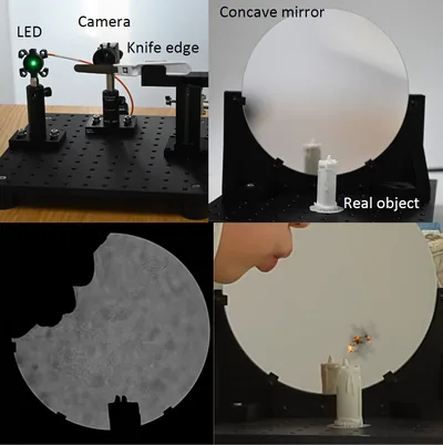 Towards Spatial Airflow Interaction: Schlieren Imaging for Augmented Reality