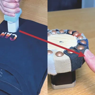 Telextiles: End-to-end Remote Transmission of Fabric Tactile Sensation